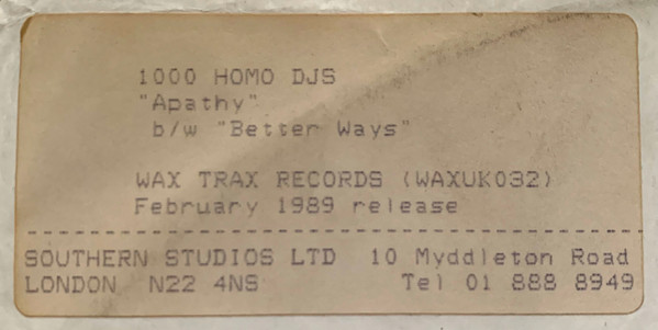 1000 Homo DJs - Better Ways