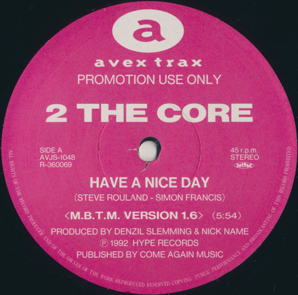 2 the Core - LET YOUR MIND BE FREE (EDIT MIX)