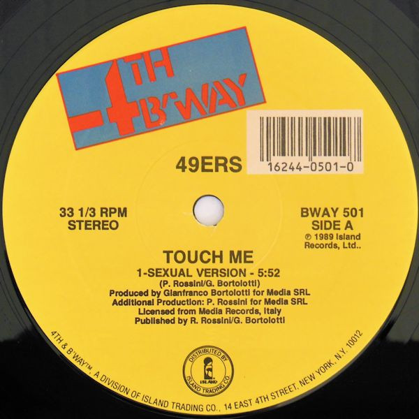 49ers - Touch Me