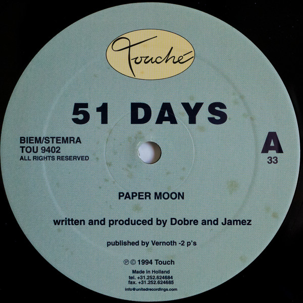 51 Days - Paper Moon