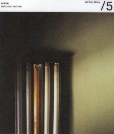 Acreil - allochthonous apocatastasis