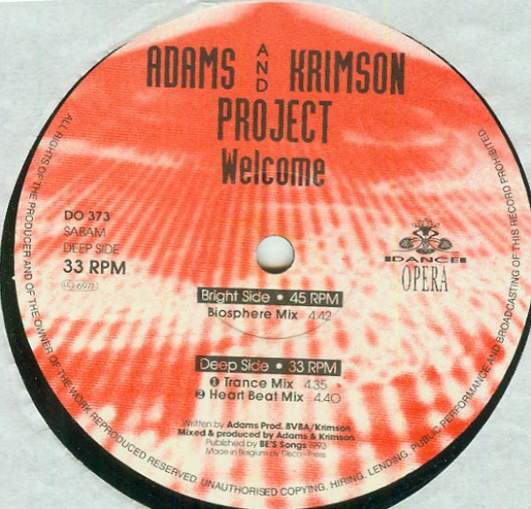 Adams & Krimson - Seeds Of Love