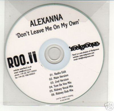 Alexanna - Don't Leave Me On My Own