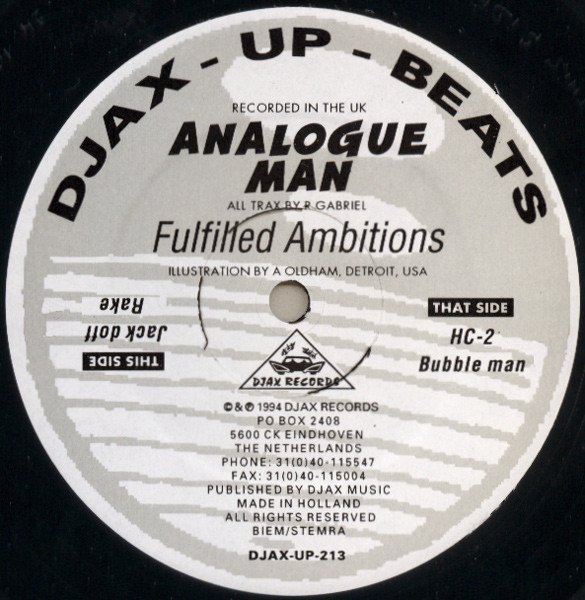 Analogue Man - Jack Doff