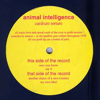 Animal Intelligence - Symphonies Of Doom