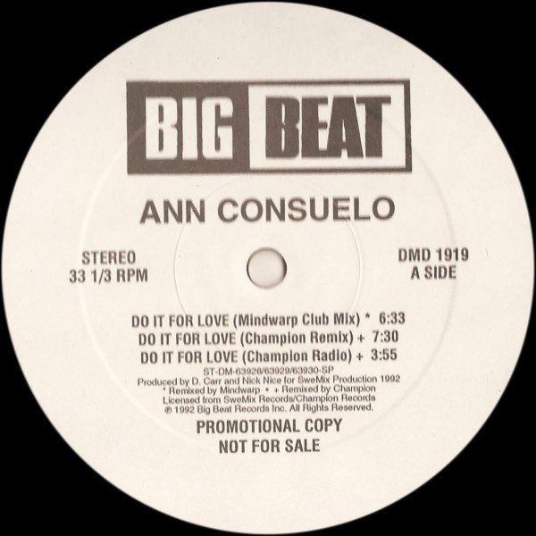 Ann Consuelo - See the Day (StoneBridge mix)