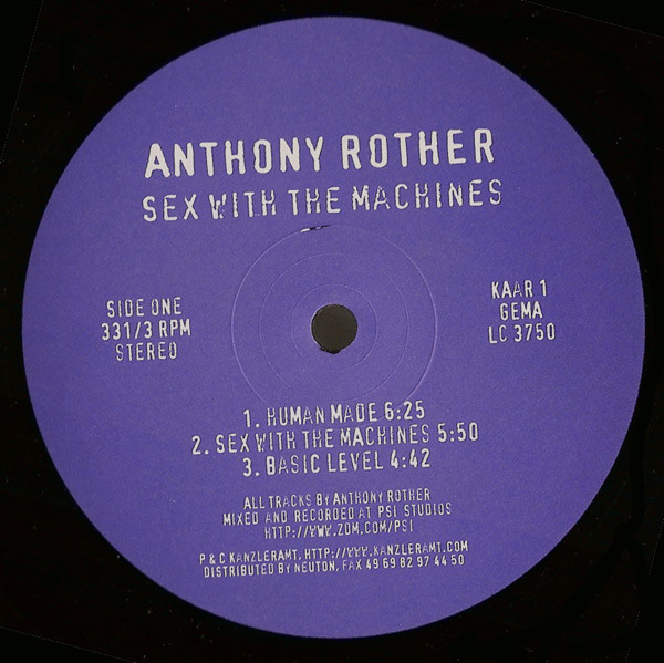 Anthony Rother - Back Home