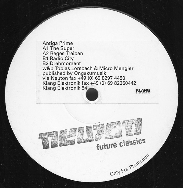 Antiga Prime - Octagon/Edit Blue/Contain/The Super/The Climax  /For My ... [Original V