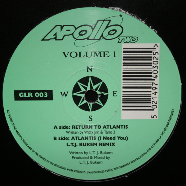 Apollo Two - atlantis (i need you) (ltj bukem remix)