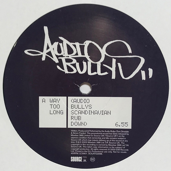 Audio Bullys - Only Man