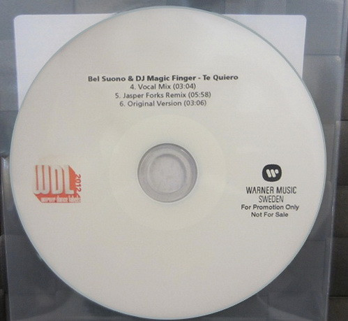 BEL SUONO & Dj Magic Finger - Te Quiero (Vocal Mix) 2012