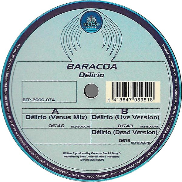 Baracoa - Delirio (Venus mix)
