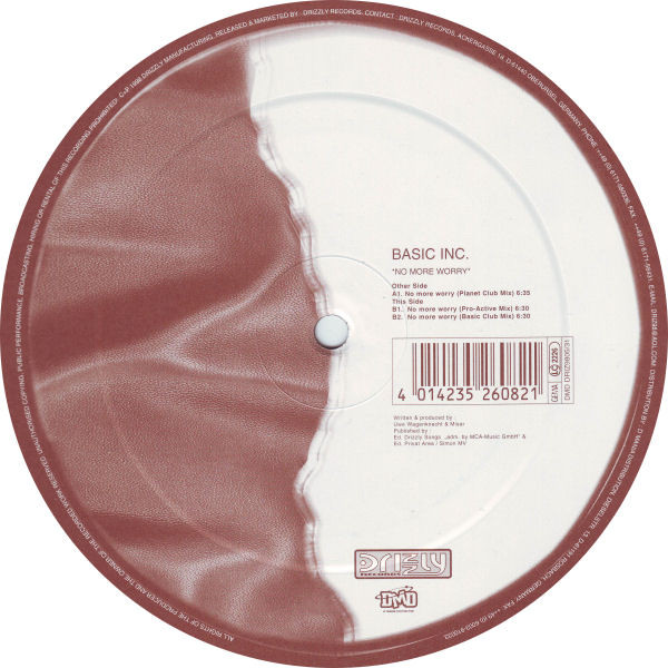 Basic Inc - No More Worry (Planet Club Mix)