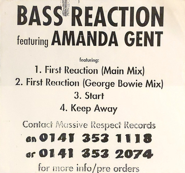 Bass Reaction - Technophobia - Power Mix