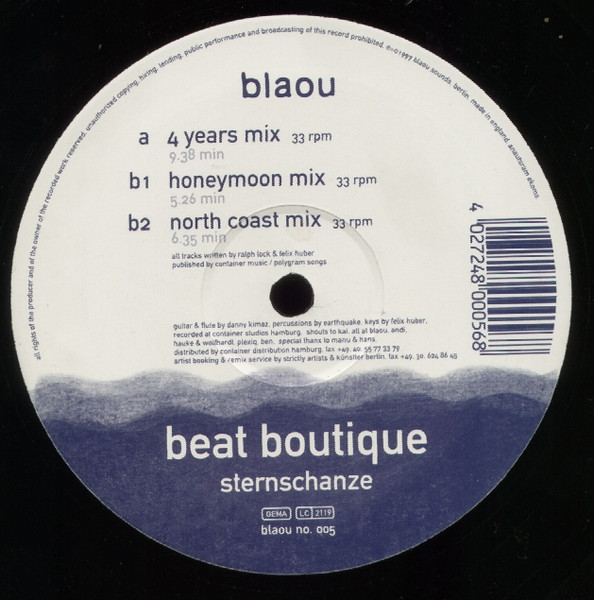Beat Boutique - We Ain't Finished Yet - Space mix