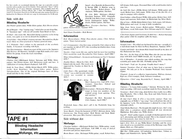 Blinding Headache - Vowel Glue