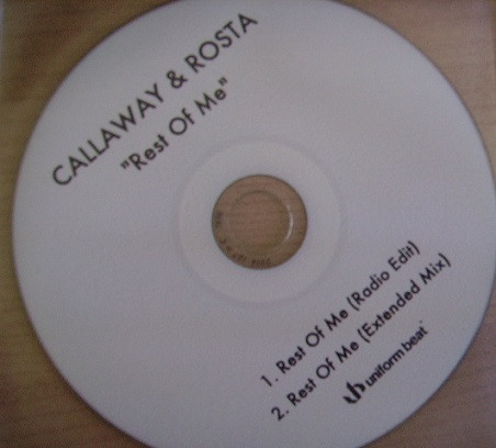 Callaway & Rosta - Rest of Me - Radio Edit