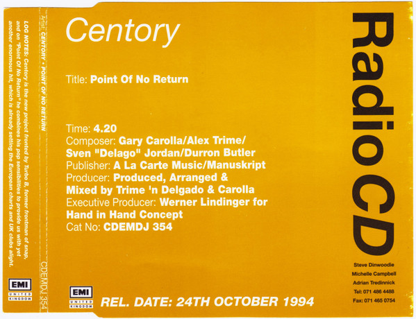 Centory - Take It To The Limit (Radio Version)