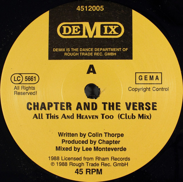 Chapter & The Verse - Black Whip