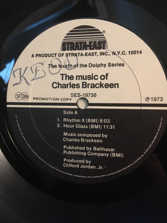 Charles Brackeen - Hour Glass