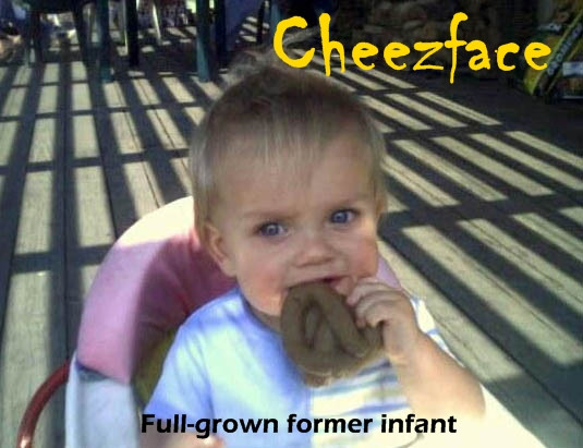 Cheezface - reality tv should be shot in the face