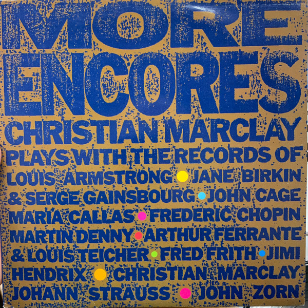 Christian Marclay - Dust Breeding