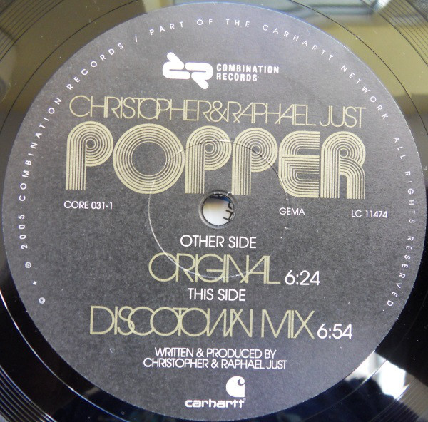Christopher & Raphael Just - Popper (Shinichi Osawa Distortion Disco Edit)