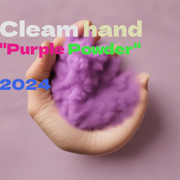Cleam Hand - Purple Powder