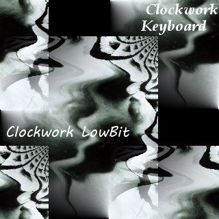 Clockwork Keyboard - Midnight Clock Perfect