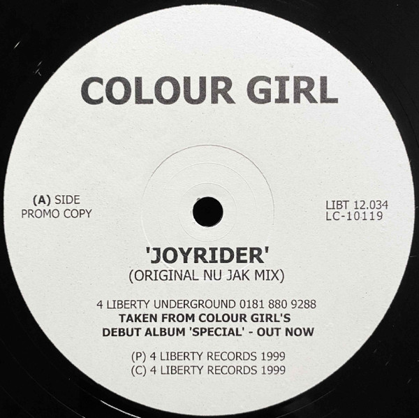 Colour Girl - Joyrider - Y Tribe's Underground Remix
