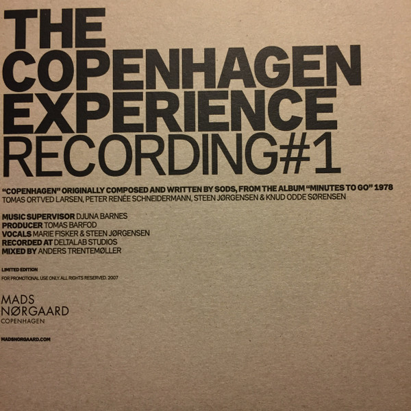 Copenhagen Collective - The Copenhagen Experience 1 (Trentemoller Edit)
