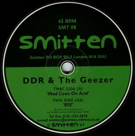 DDR & The Geezer - Mad Cows On Acid (Original Mix)