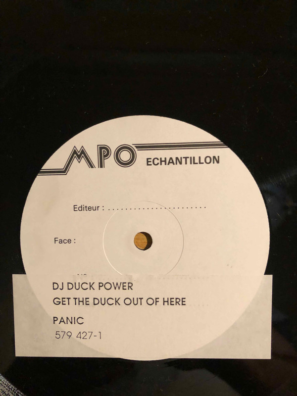 DJ Duckpower - Get The Duck Out Of Here (12 inch)