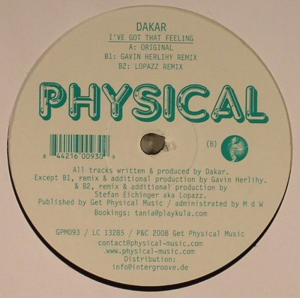 Dakar - I've got that feeling
