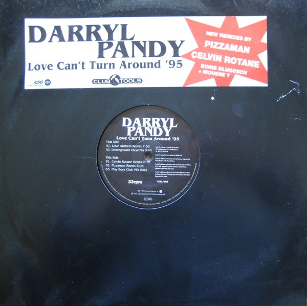 Darryl Pandy - Love Can't Turn Around - Original Mix