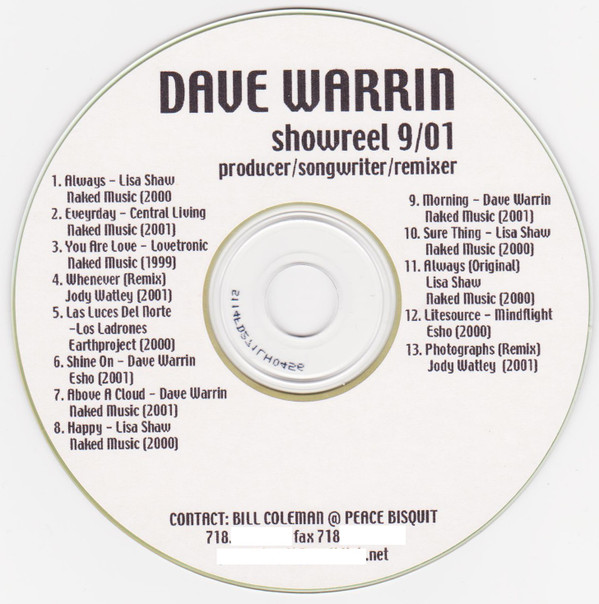 Dave Warrin - Daylight