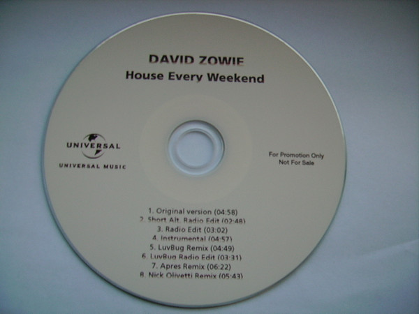 David Zowie - House Every Weekend - Loadstar Remix