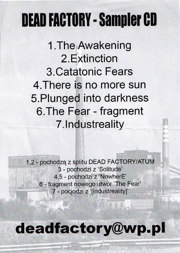 Dead Factory - Into Depth of Dying Mind
