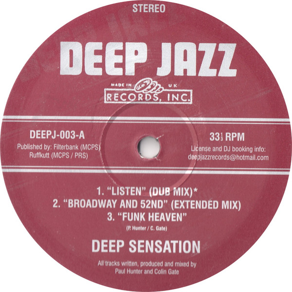 Deep Sensation - Can't Give You Up