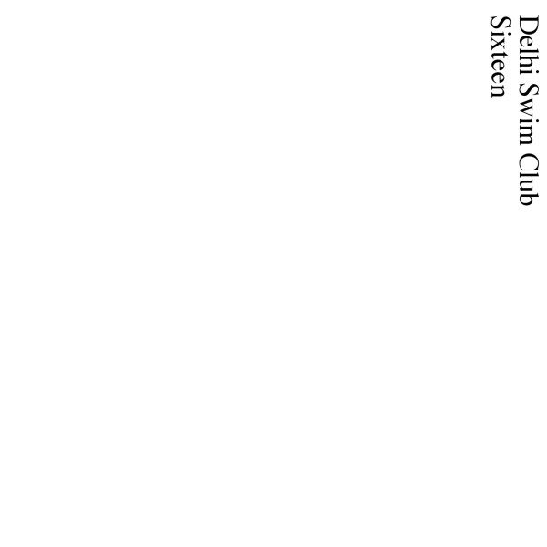Delhi Swim Club - Etude 1 For Cut Up Noise Thing