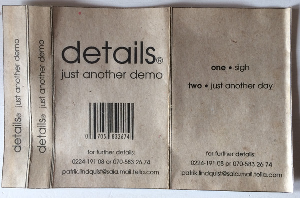 Details Details - Just Say Something