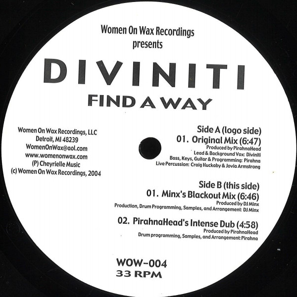 Diviniti - Find A Way - Danny Krivit Edit