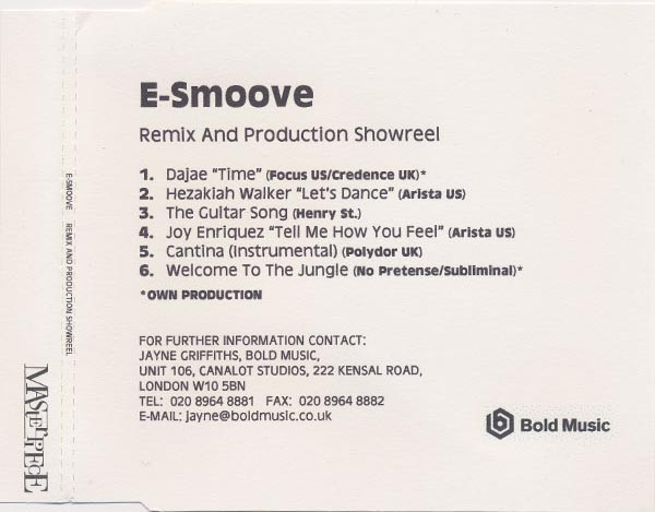 E-Smoove - Down the Drain