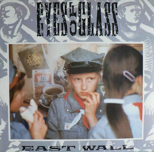 East wall - blue
