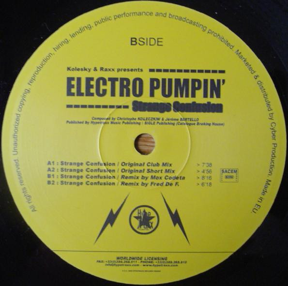 Electro pumpin' - Strange confusion