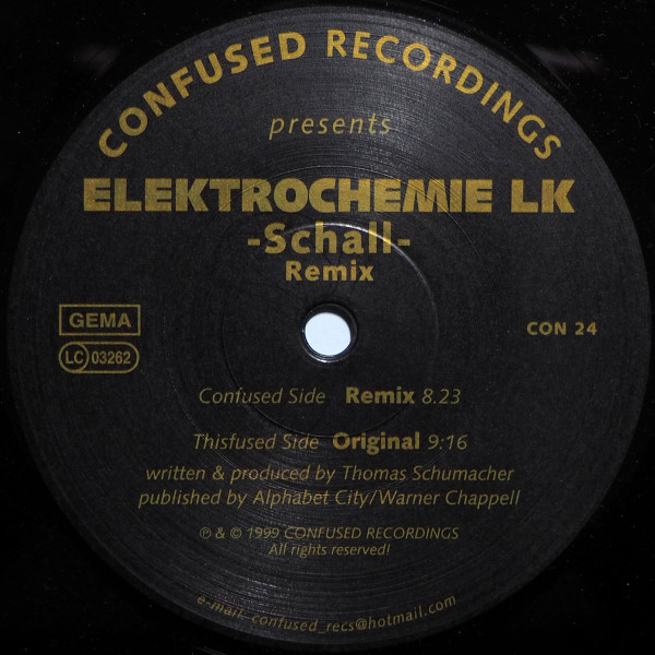 Elektrochemie LK - Schall