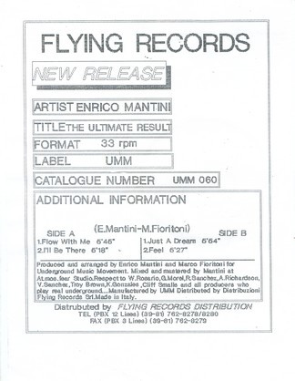 Enrico Mantini - What U Want - Chris Stussy & Djoko a.k.a Kolter Remix
