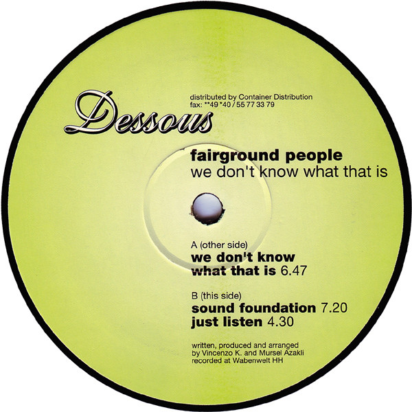 Fairground People - Sound Foundation