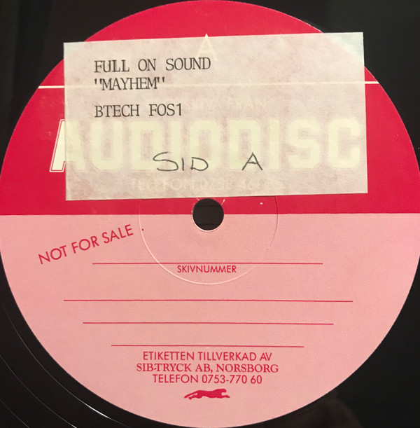 Full On Sound - Mayhem (Single version)