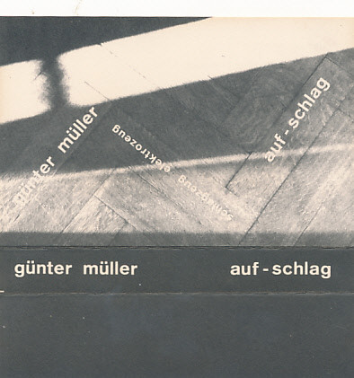 Günter Müller - Above Ground